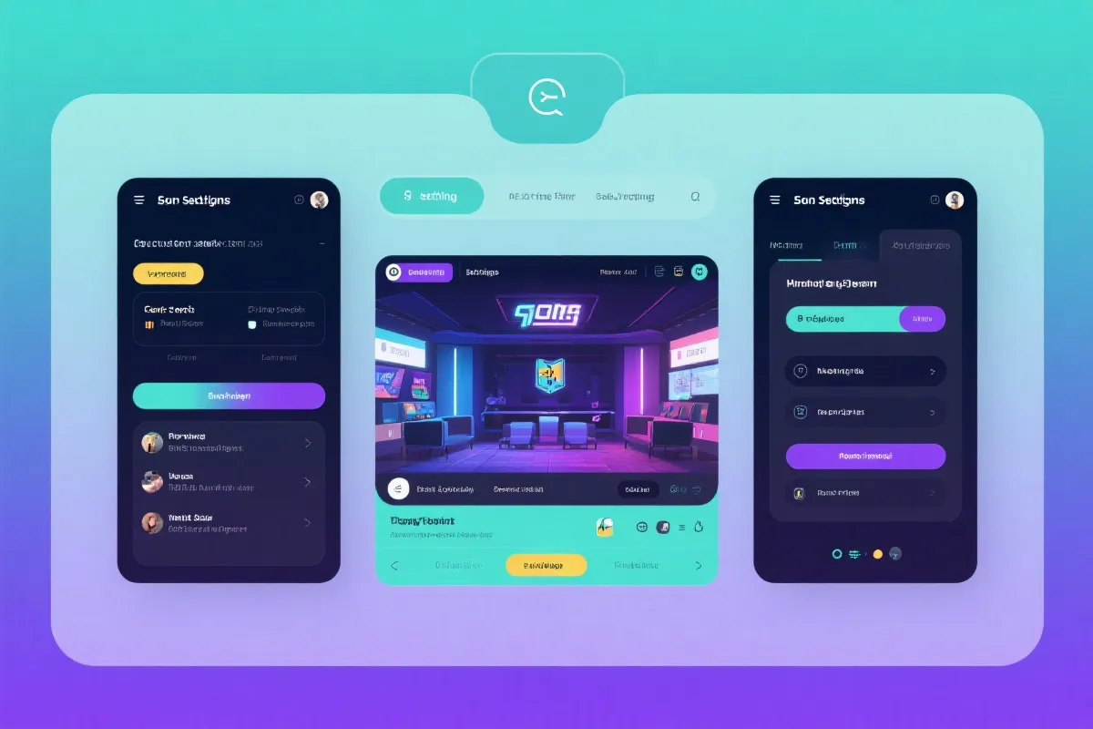 大厅与设置示意